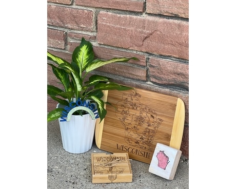 Wisconsin Giftset Flower Arrangement