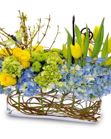 Springtime Blooms Flower Arrangement