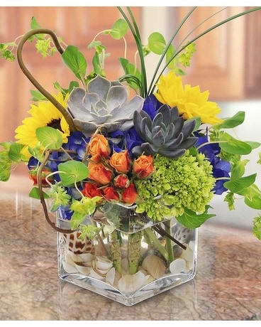 Sea Life Flower Arrangement
